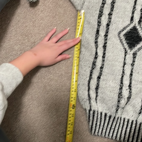 dark academia knit oversized sweater - Picture 5 of 8